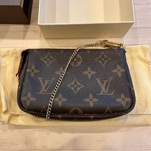 LOUIS VUITTON Mini Pochette Monogram